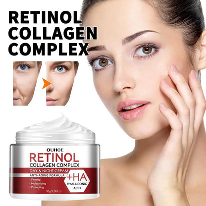 Retinol Crema Facial Hidratante Retinol Crema Antiarrugas  Hidratante  Blanque la piel