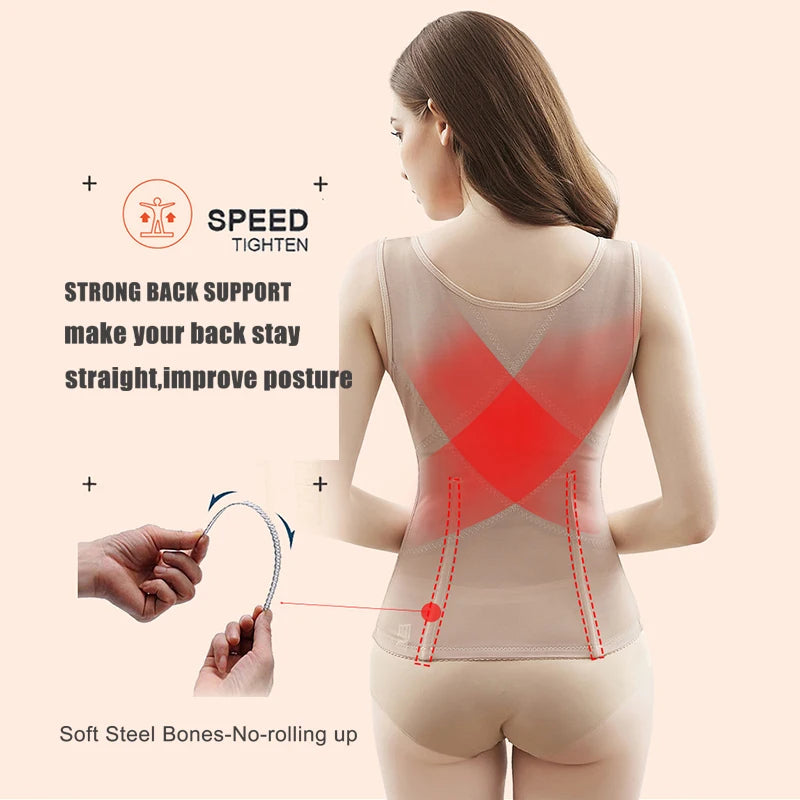 Mujeres Entrenador de Cintura Shapewear Control de Barriga