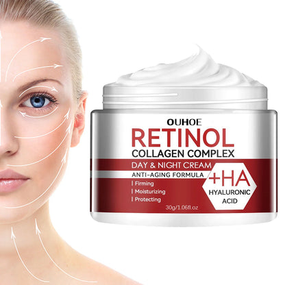 Retinol Crema Facial Hidratante Retinol Crema Antiarrugas  Hidratante  Blanque la piel