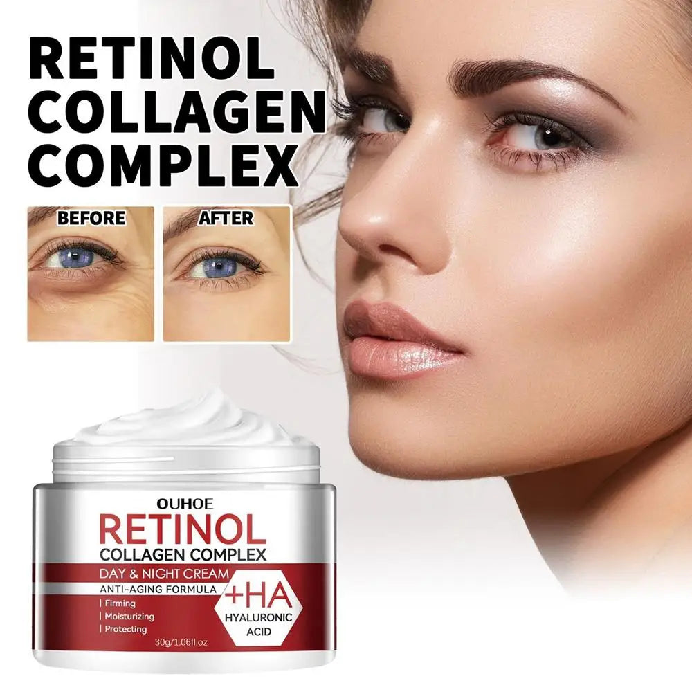 Retinol Crema Facial Hidratante Retinol Crema Antiarrugas  Hidratante  Blanque la piel