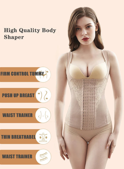 Mujeres Entrenador de Cintura Shapewear Control de Barriga